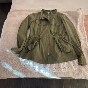 Project Social T Olive Utility Jacket